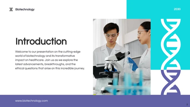Color Pastel Modern Minimalist Biotechnology Science Presentation - Seite 2