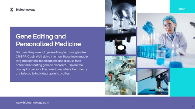 Color Pastel Modern Minimalist Biotechnology Science Presentation - Página 3