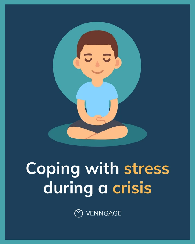Coping With Stress During Crisis Carousel Post Slides - Page 1