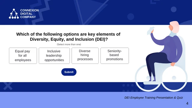 DEI Training for Employees Quiz Presentation - صفحة 4