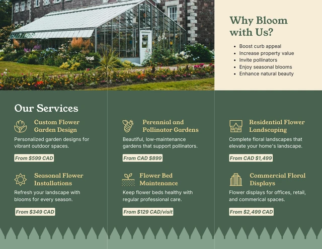 Landscape Trifold Brochure - Page 2