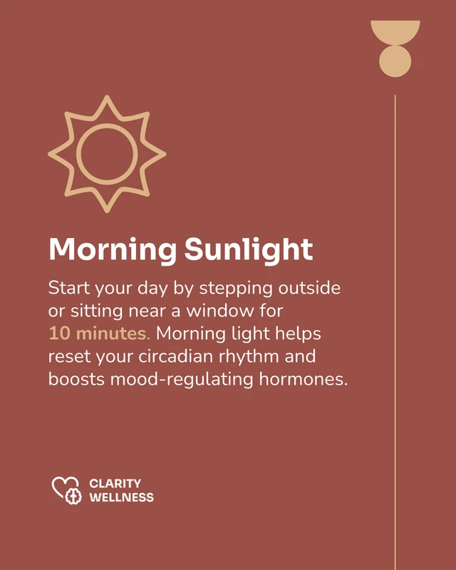 Daily Habits for Mental Clarity Social Media Carousel Post - Página 2