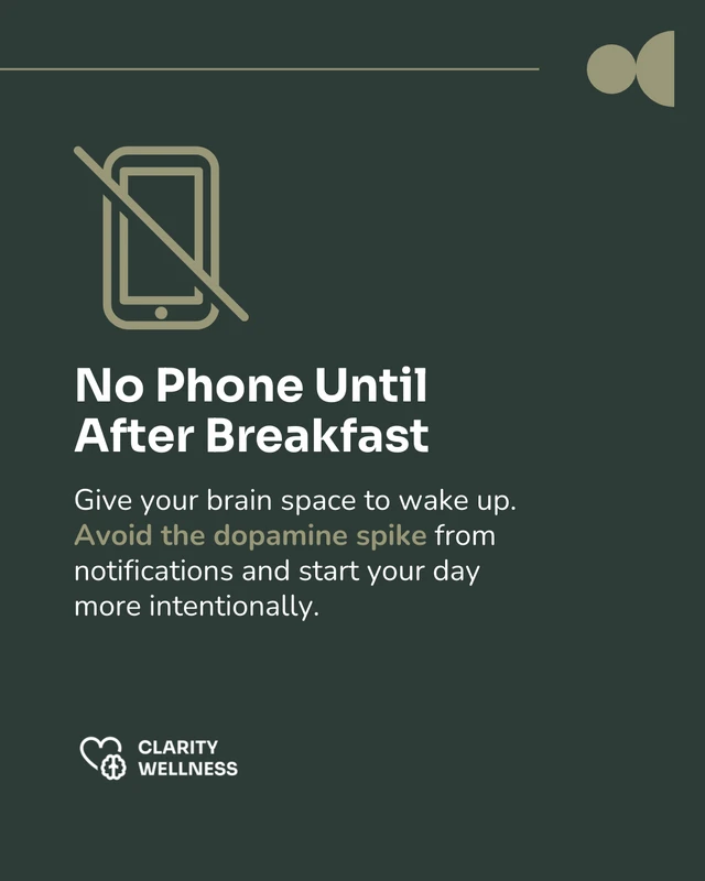 Daily Habits for Mental Clarity Social Media Carousel Post - Página 3