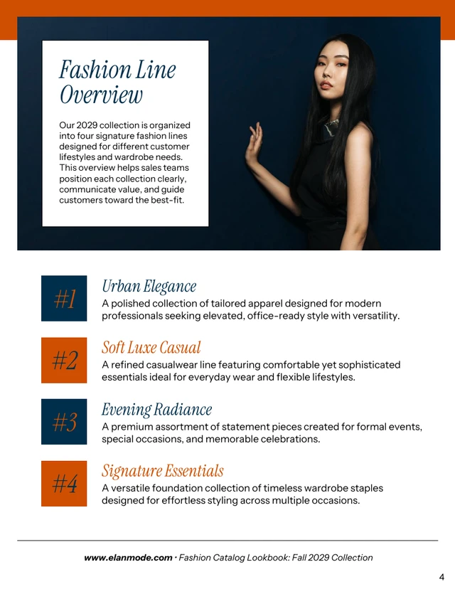 Fashion Lookbook Catalog Template - Pagina 4