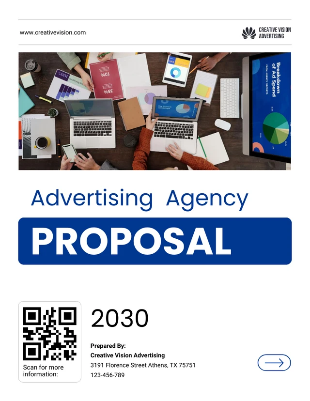 Ad Agency Proposal Template - Seite 1
