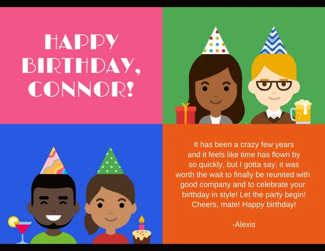 Birthday Card Template