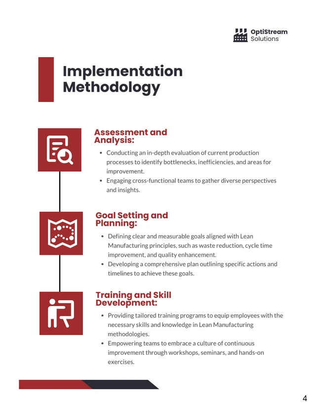 Lean Manufacturing Implementation Proposal - Page 4