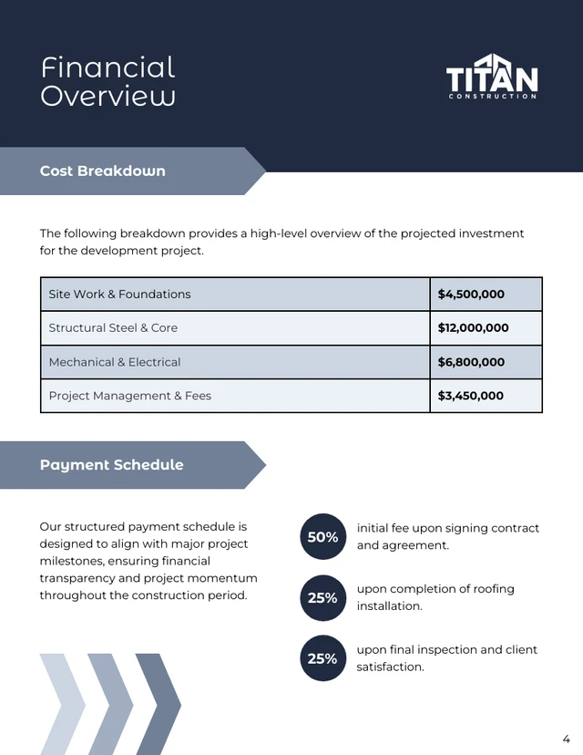Commercial Construction Proposal Template - Seite 4