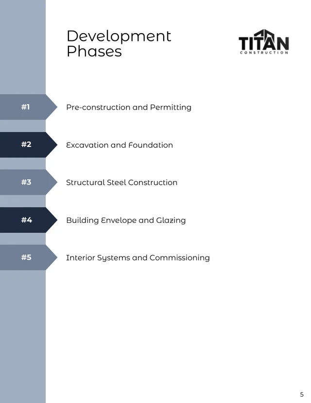 Commercial Construction Proposal Template - Seite 5