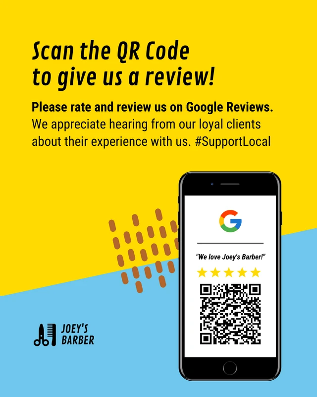 Leave Us A Google Review Template