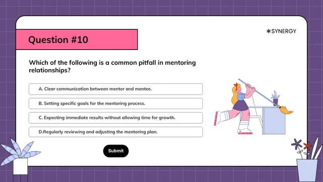 Mentoring Style Quiz Presentation - Page 11