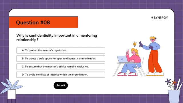 Mentoring Style Quiz Presentation - page 9