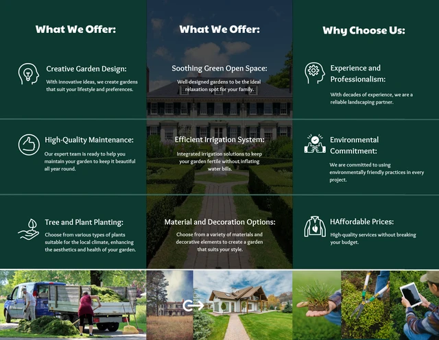 Residential Landscaping Services Brochure - Page 2
