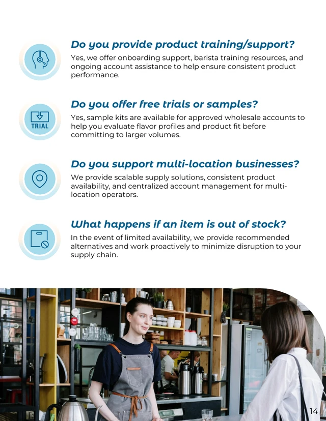 Wholesale Coffee Product Catalog Template - Página 14