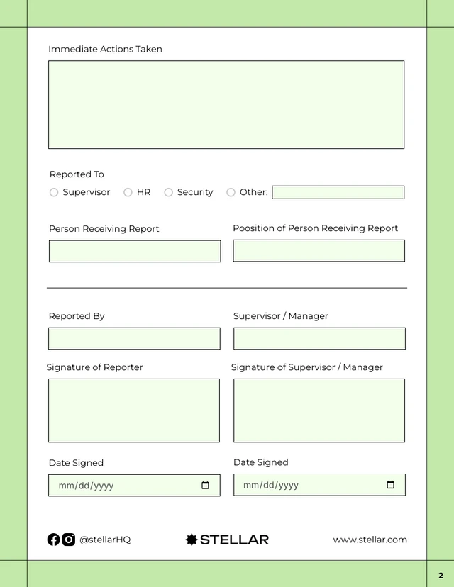 Light Green Incident Report - صفحة 2