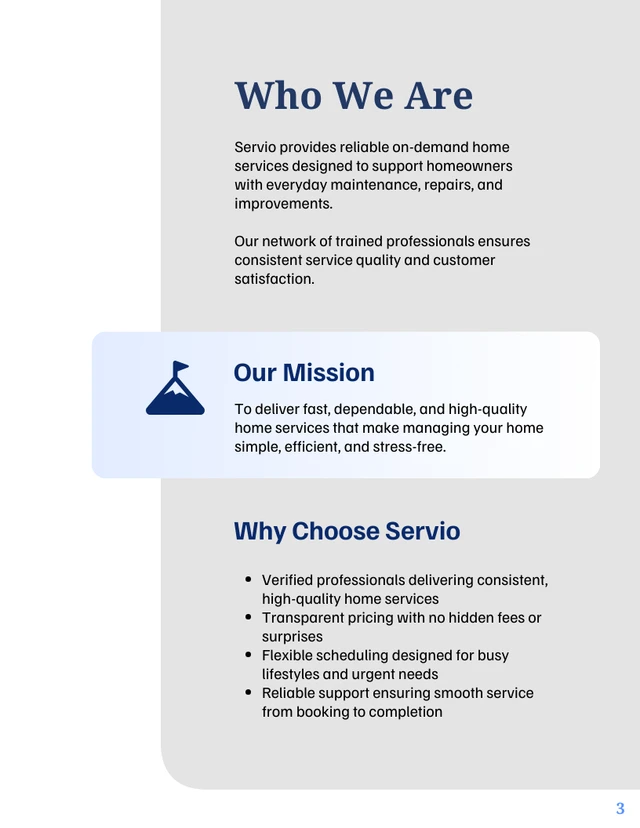 Residential Services Catalog Template - Página 3