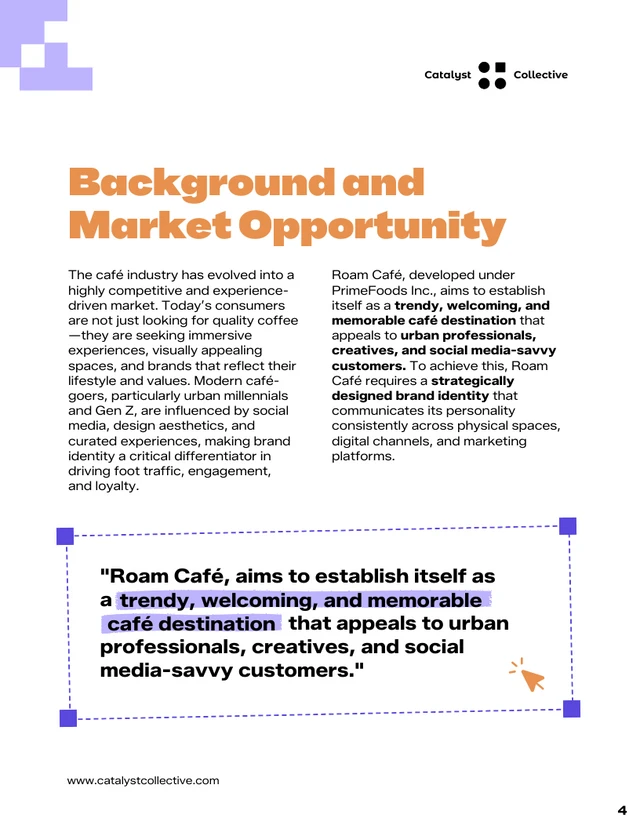 Branding and Identity Design Pricing Proposal Template - Pagina 4