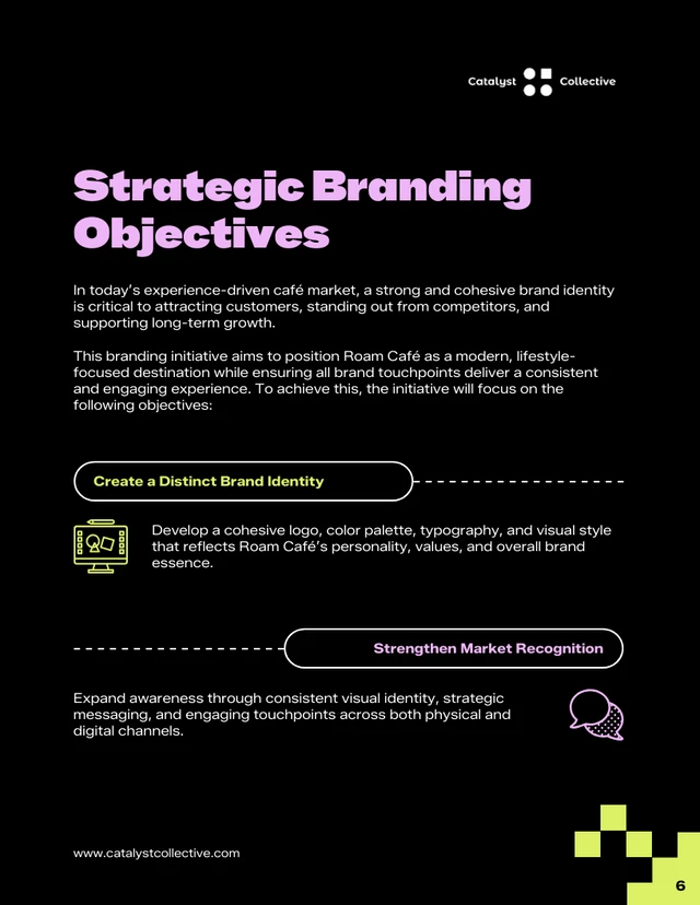 Branding and Identity Design Pricing Proposal Template - Pagina 6