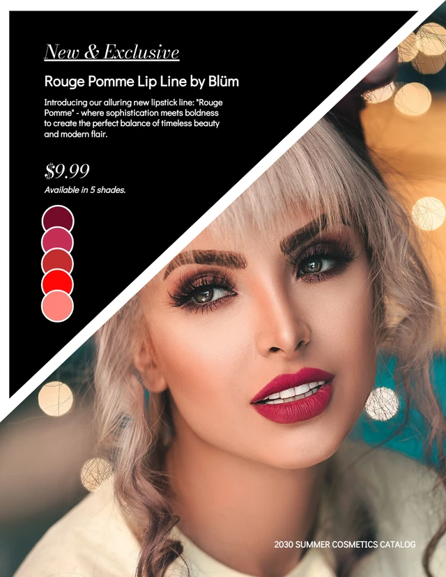 Cosmetics Beauty Sales Catalog - Page 3