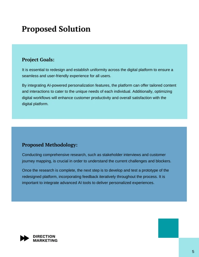 Editable Project Proposal Template - Pagina 5