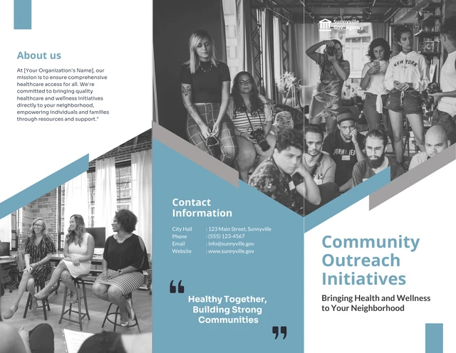 Community Outreach Initiatives Brochure - Page 1