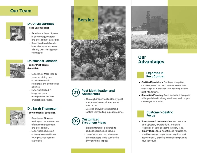 Pest Control and Management Brochure - Page 2