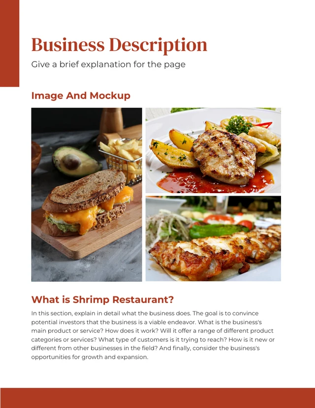 White And Orange Elegant Modern Simple Restaurant Succession Plan - Page 3