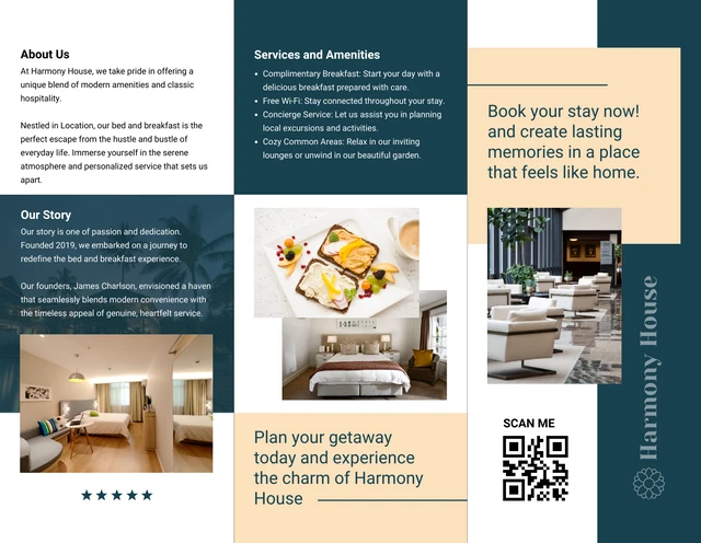 Bed and Breakfast Brochure - Page 2