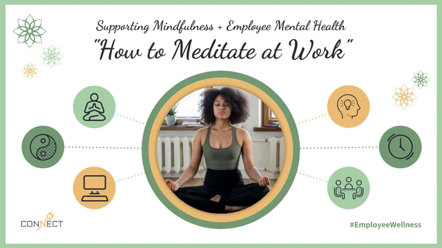 Meditation in the Workplace for Mindfulness and Mental Health Presentation - Pagina 1