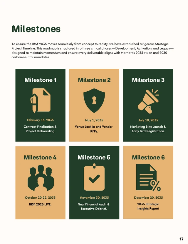 Hospitality and Sustainability Events Forum Proposal - Página 17