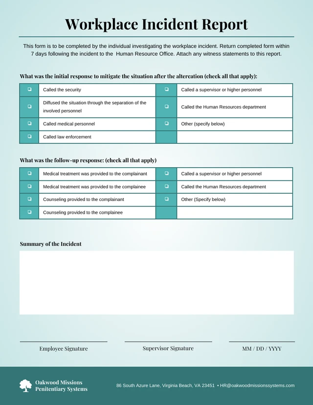 General Employee Separation Checklist - Page 2