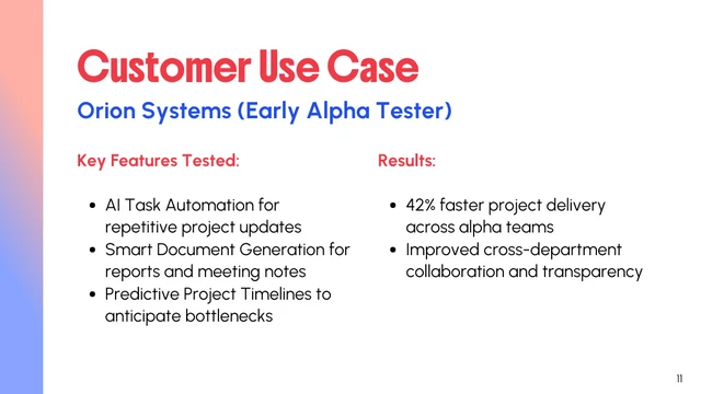 Product Launch Presentation Template - page 11
