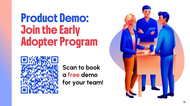 Product Launch Presentation Template - page 16