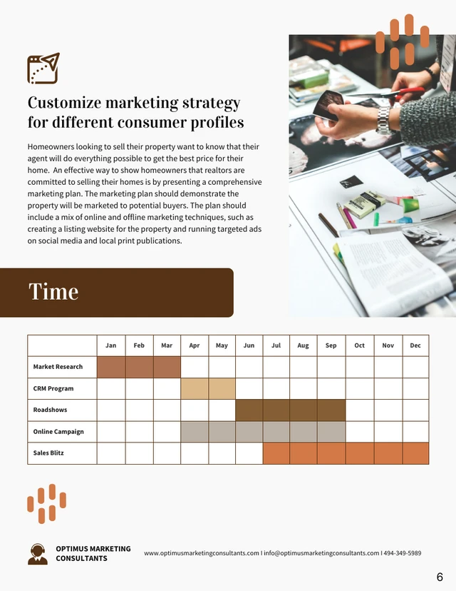 Real Estate Marketing Plan Template - Page 6