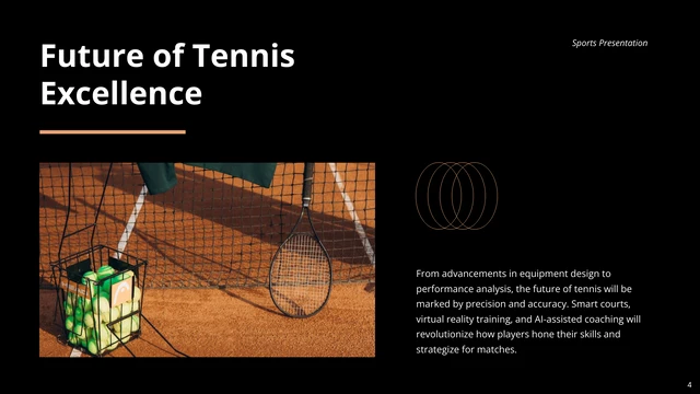 Modern Black and Green Tennis Sports Presentation - صفحة 4