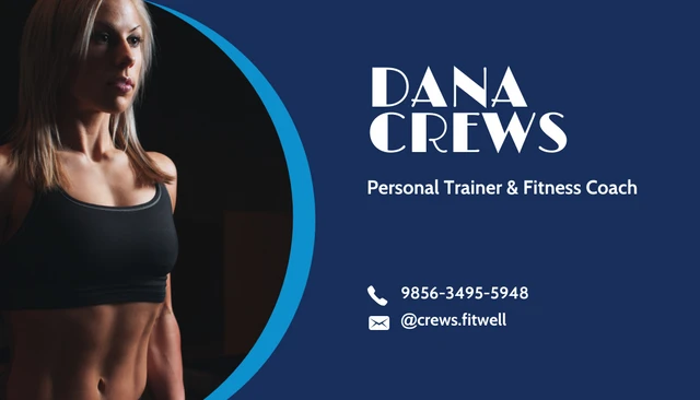 Personal Trainer Business Card_new - Página 1