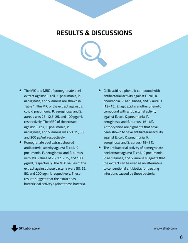 Light Blue Research Proposal Template - Page 6