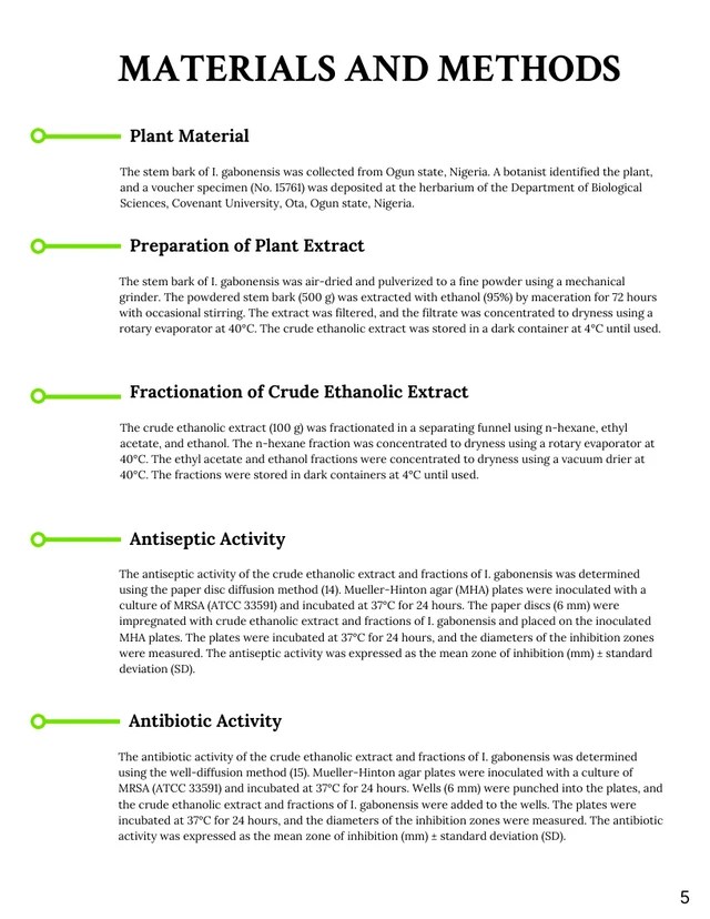White and Green Consulting Proposal Template - Page 5