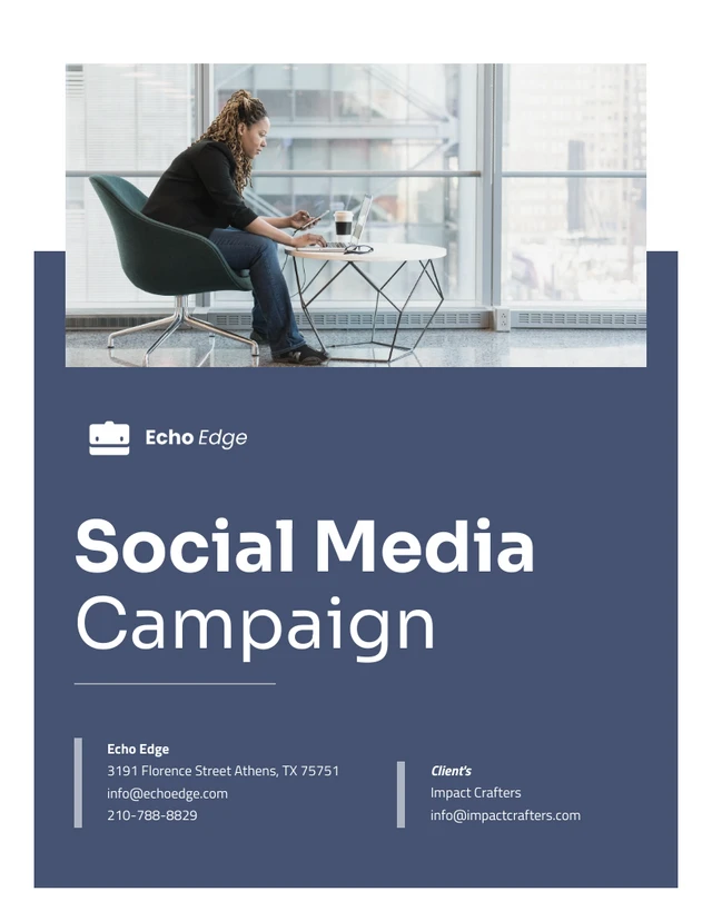 Social Media Campaign Proposal - Page 1