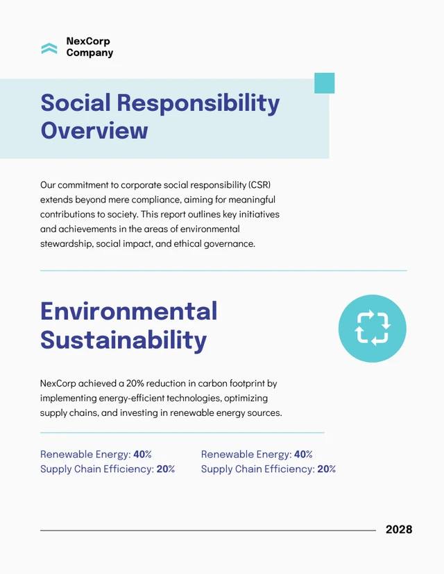 Corporate Social Responsibility Report - Page 2