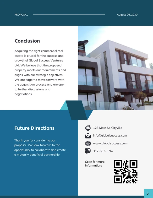 Business Real Estate Proposal - page 5