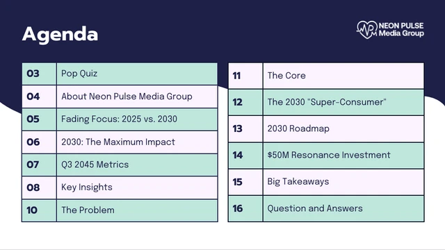 Modern Advertising Presentation Template - Seite 2