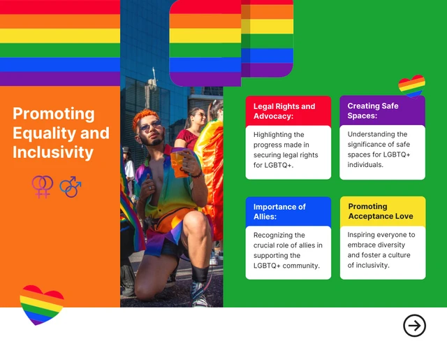 Fun Rainbow Color Pride Presentation - Pagina 4