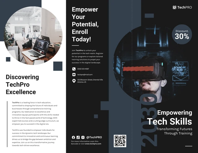 Tech Training Services Brochure - Page 1