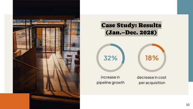 B2B Growth Webinar Presentation Template - page 10