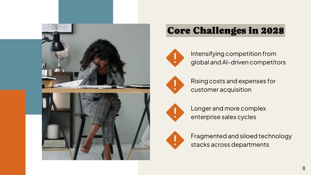 B2B Growth Webinar Presentation Template - page 8