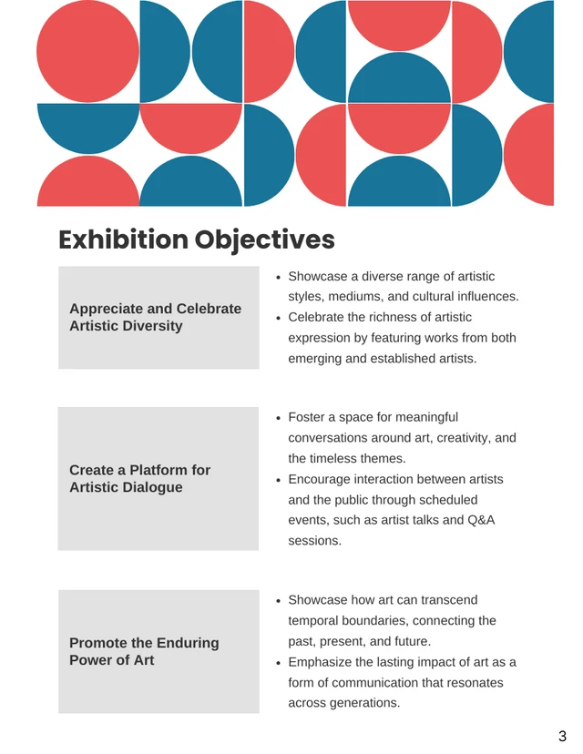 Art Exhibition Proposal - Page 3
