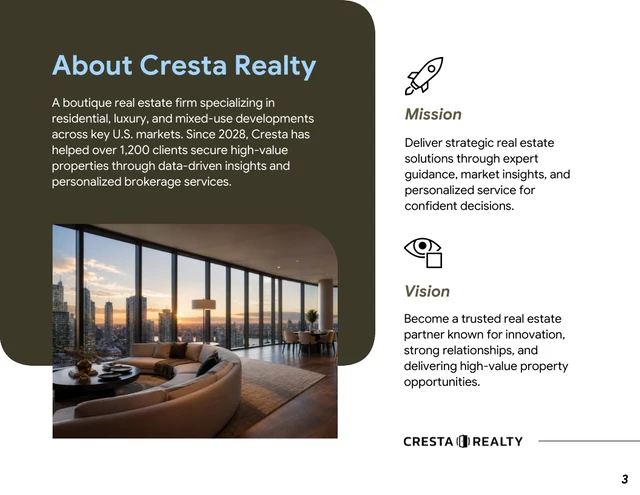 Editable Real Estate Business Catalog Template - صفحة 3