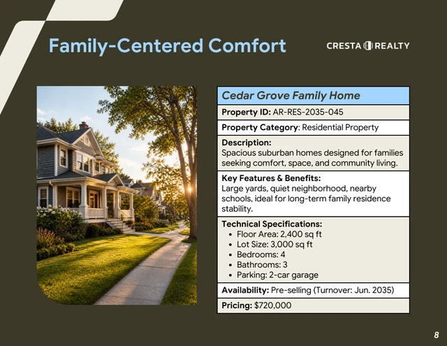 Editable Real Estate Business Catalog Template - صفحة 8