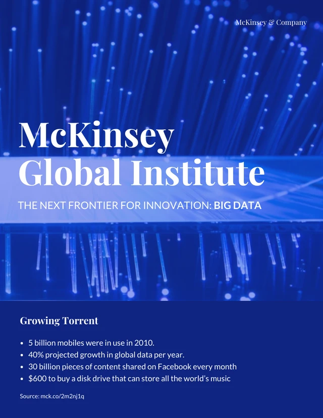 Blue Tech McKinsey Consulting Report - page 1